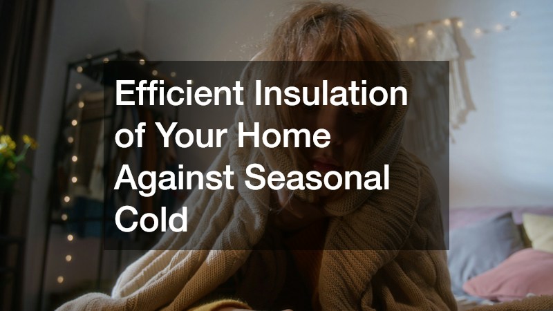 Efficient Insulation of Your Home Against Seasonal Cold